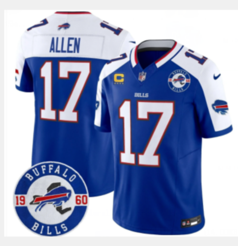 Men 2026 Buffalo Bills #17 Allen blue Nike Limited NFL Jersey 0814001->buffalo bills->NFL Jersey
